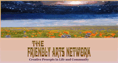 Desktop Screenshot of friendlyarts.net